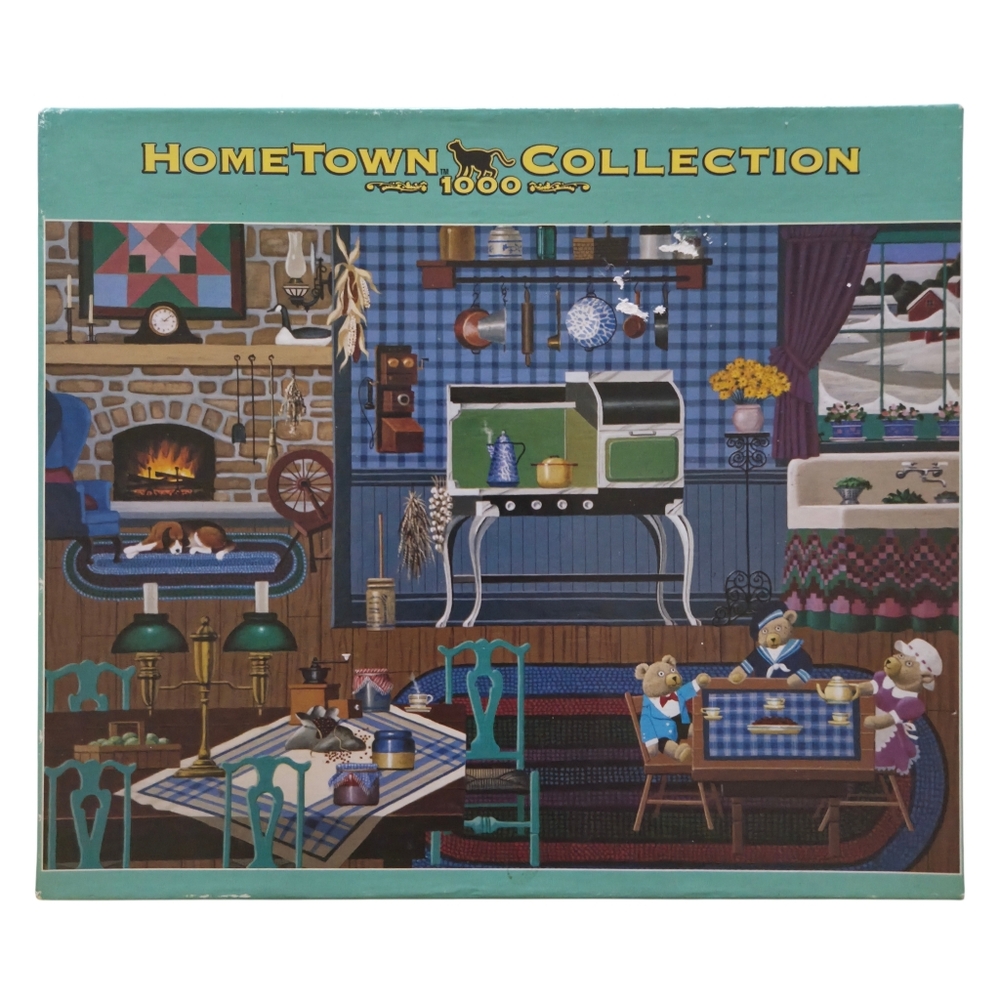 HomeTown Collection Cozy Kitchen 1000 Piece Jigsaw Puzzle